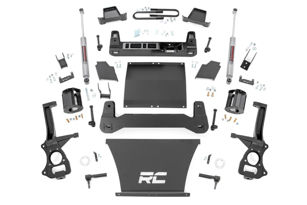 Chevrolet Silverado 1500 Suspension Lift Kit - Rough Country - 4 Inch Lift Kit - 2025+